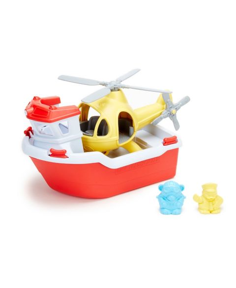 Детская игрушка Green Toys Rescue Boat Helicopter