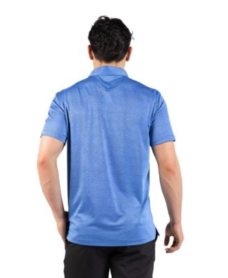 Men's Honeycomb Jacquard Textured Performance Polo