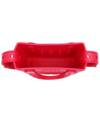 Small Woven Style Crocssbody Tote with Top Handles and removeable Crocssbody strap