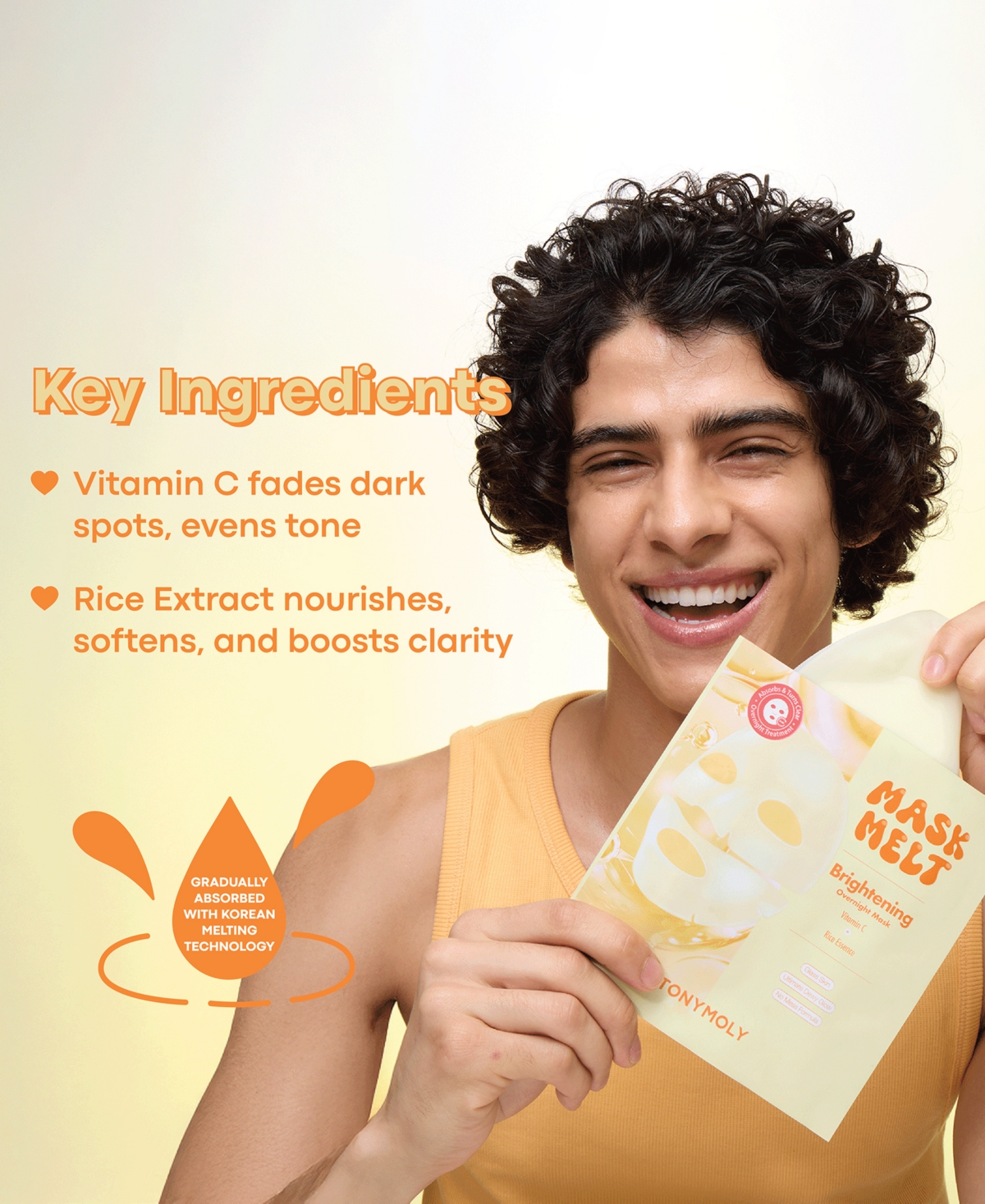 Tonymoly 4-Pc. Mask Melt Brightening Overnight Hydrogel Mask Set