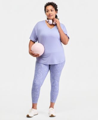 Plus Size V-Neck Performance Tee
