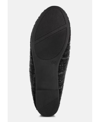 Women's Drairi Horsebit Detail Tweed Loafers