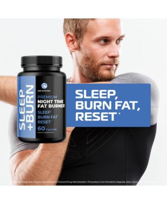 Night Time Fat Burner to Shred While You Sleep | Belly Fat Burner, Carb Blocker & Weight Loss Support Supplements | 2 Pack