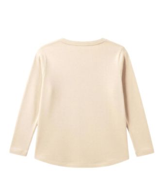 Girls' 2T-6X Long-Sleeve T-Shirt and Skirt, 2-Piece Set