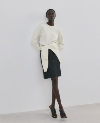 Women's Buttoned Cuffs Sweater