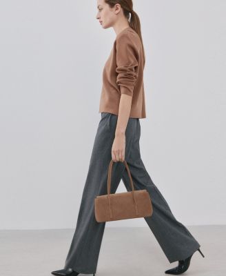 Women's Round-Neck Knitted Sweater