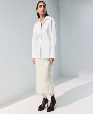 Women's Sequin Midi Skirt