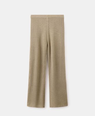 Women's Mid-Rise Knitted Pants