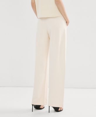 Women's Elastic Waist Cotton Pants