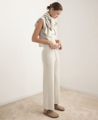 Women's Fluid Cotton-Linen Woven Pants