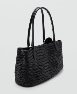 Women's Braided Leather Bag
