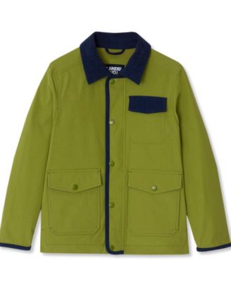 Girls Water Resistant Utility Jacket
