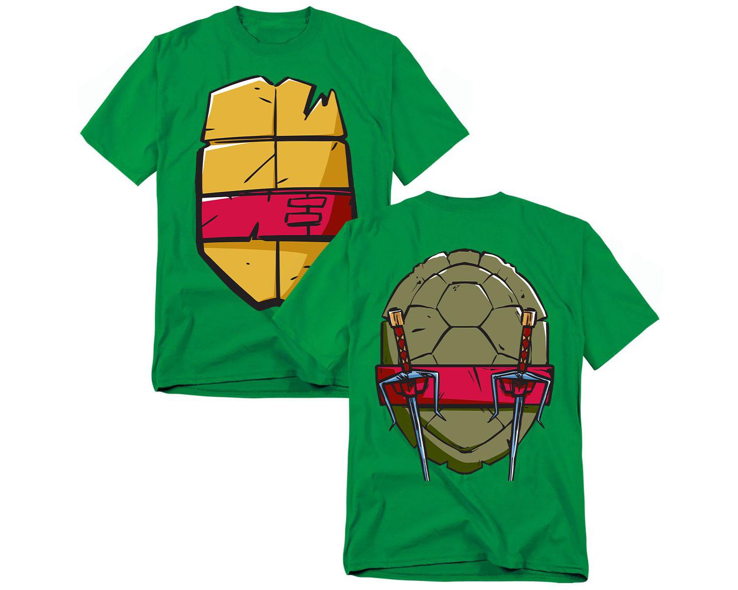 Men's 2012 Raphael Shell Front Back T-Shirt