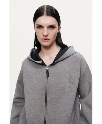 Women's Relaxed Zip-Up Hoodie