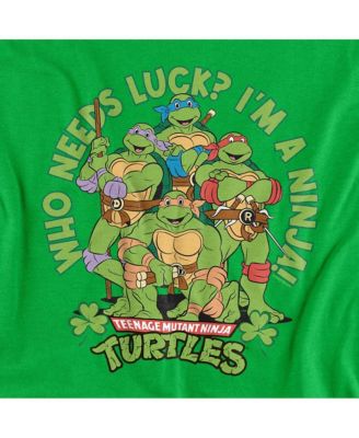 Men's St. Patrick's Day Who Needs Luck T-Shirt