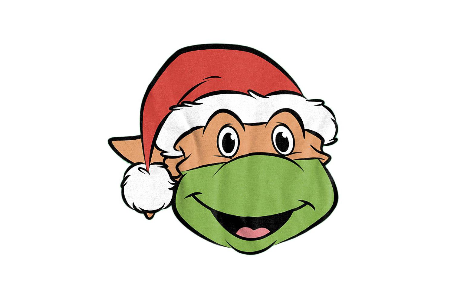 Men's Michaelangelo Christmas Hat T-Shirt