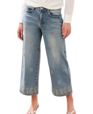 Women's Wide-Leg Denim Jeans