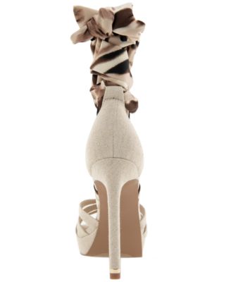 Women's Nikkii Ankle-Wrap Platform Sandals