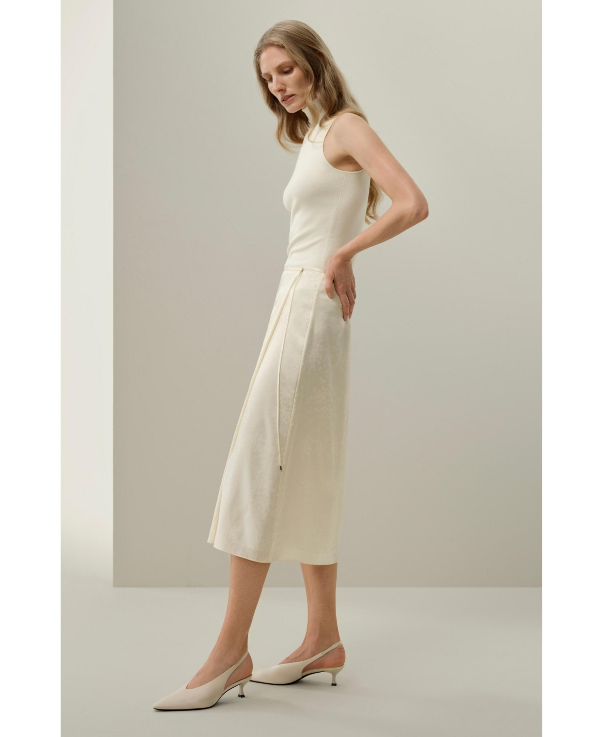 Lilysilk Women's Ying Jacquard Silk Skirt