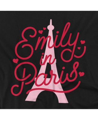 Men's Hearts And Effiel Tower T-Shirt