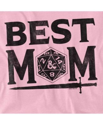 Men's Dungeons Dragons Mother's Day Best Mom D20 Light T-Shirt