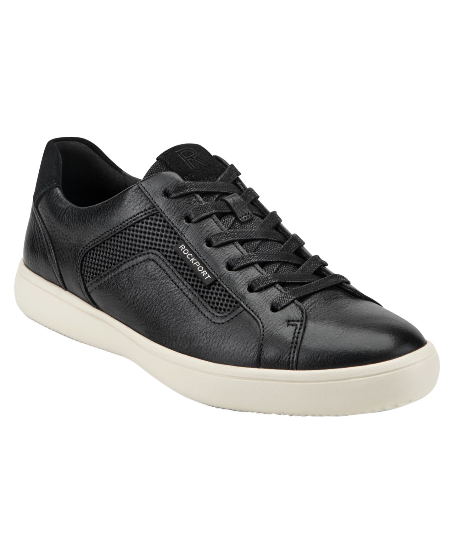 Мужские кроссовки Rockport Collins Casual Lace-Up, цвет: Чёрный — фото 1