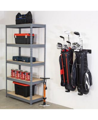 Torrey Pines Golf Bag Storage Rack | Holds 2 Golf Bags