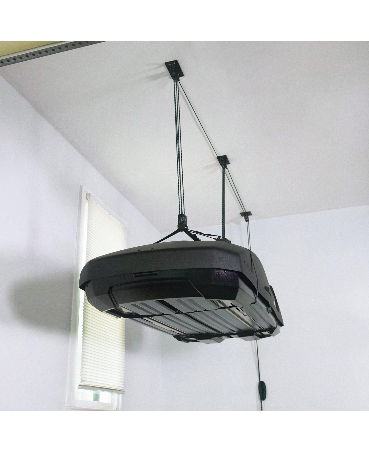 StoreYour MaxAssist Cargo Box Hoist | Holds up to 150 lbs | Up to 18' Lift