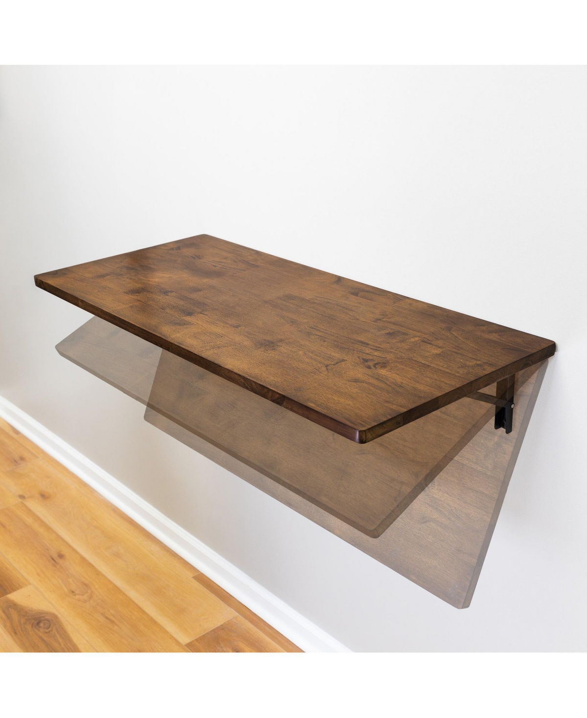 StoreYour Wakefield Foldable Workbench, Dark Wood Tabletop, Heavy-Duty Table