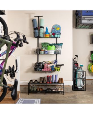 Adjustable G Basket Wall Storage System