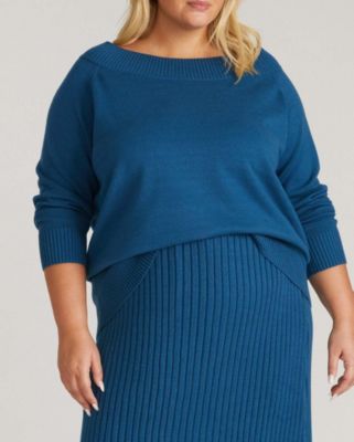 Plus Size Noomi Cold Shoulder Sweater