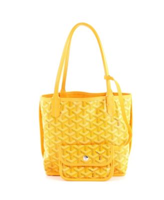 Mini Anjou Reversible Tote Coated Canvas