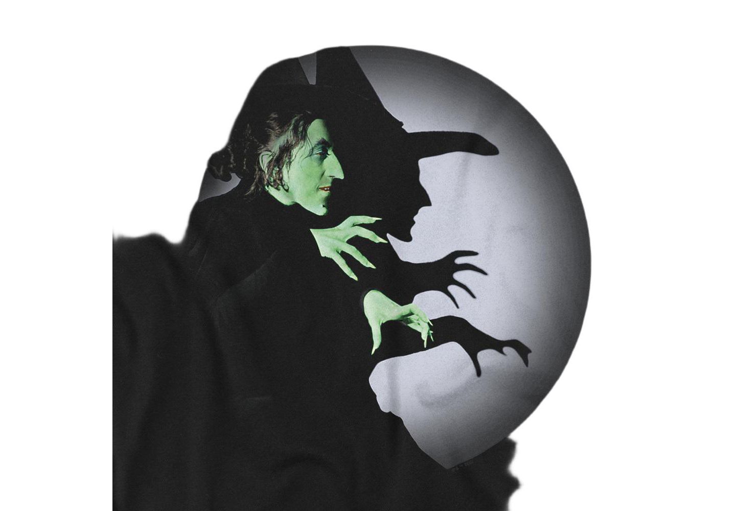 Мужская футболка Wizard Of Oz The Wicked Witch Spotlight, цвет: Чёрный — фото 3