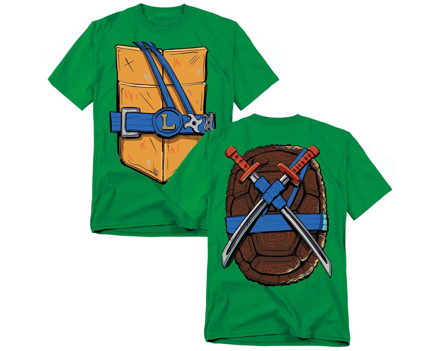 Big & Tall Mayhem Leonardo Shell Front T-Shirt