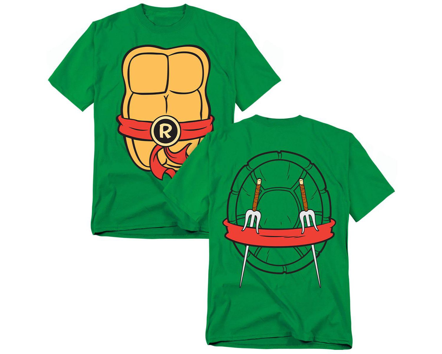 Men's Raphael Shell Front Back T-Shirt
