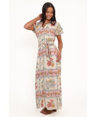 Women's James Button Through Maxi Dress