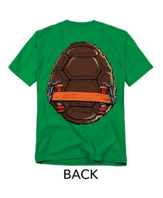 Men's Mayhem Michelangelo Shell Front Back T-Shirt