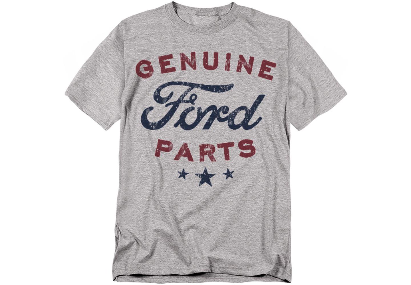 Мужская футболка Mustang Ford Genuine Parts, цвет: Меланжевый — фото 1