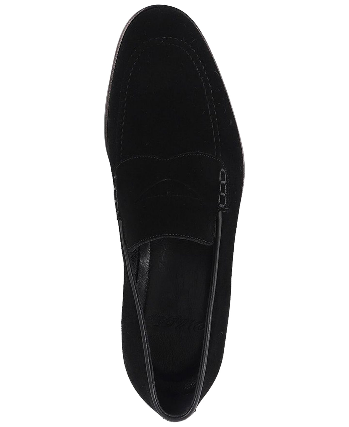 Мужские туфли VELLAPAIS Ganado Slip-On Penny, цвет: Чёрный — фото 4