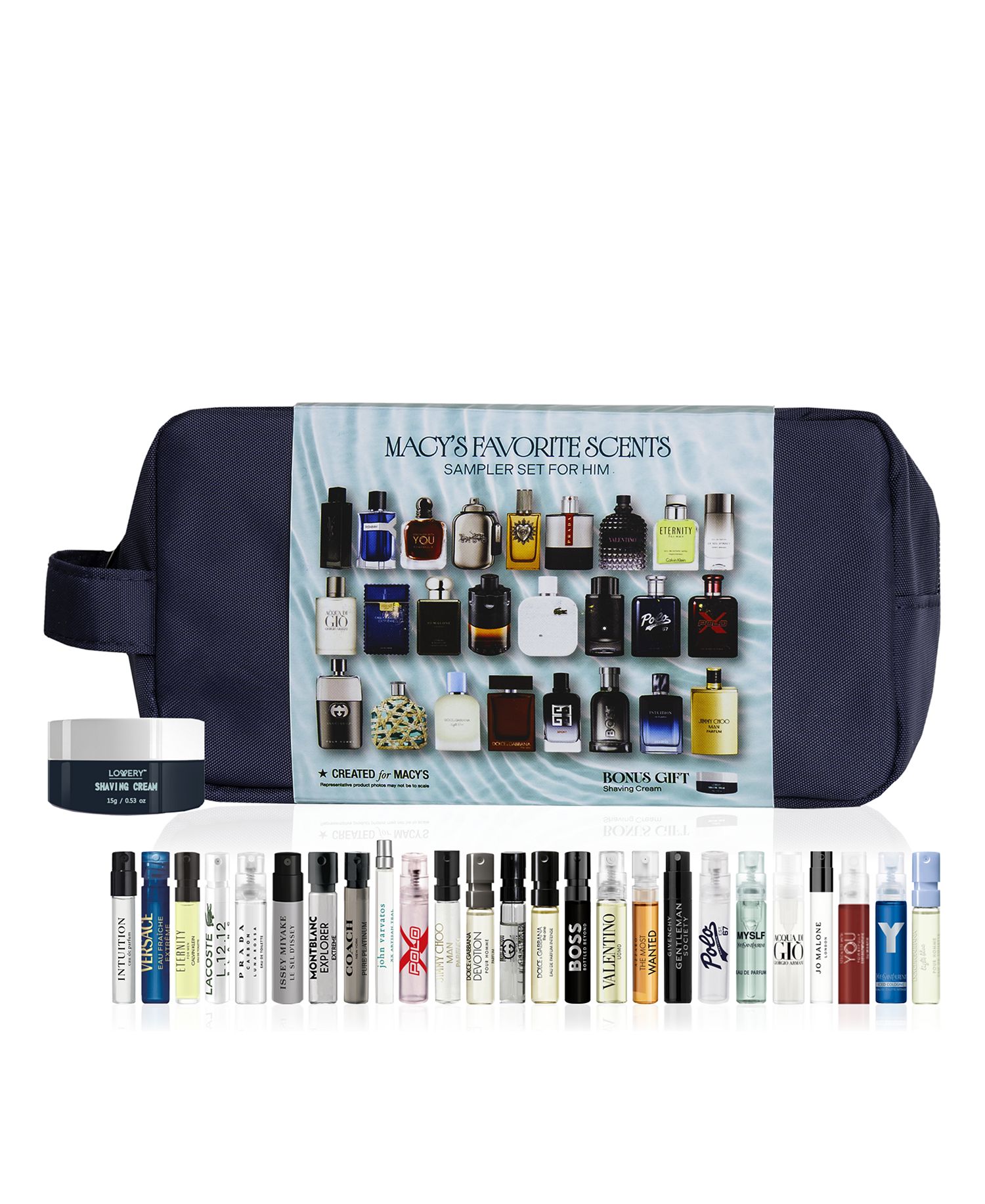 26-Pieces Fragrance Sampler Set For Him