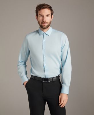 Men's Sateen Slim-Fit Dress Shirt