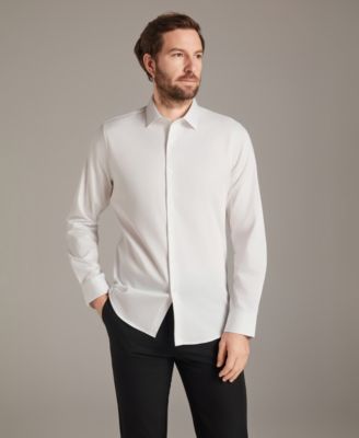 Men's Sateen Slim-Fit Dress Shirt