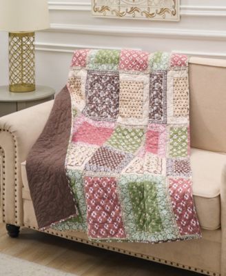 Priya Reversible Cotton Blend Throw, 50" x 60"