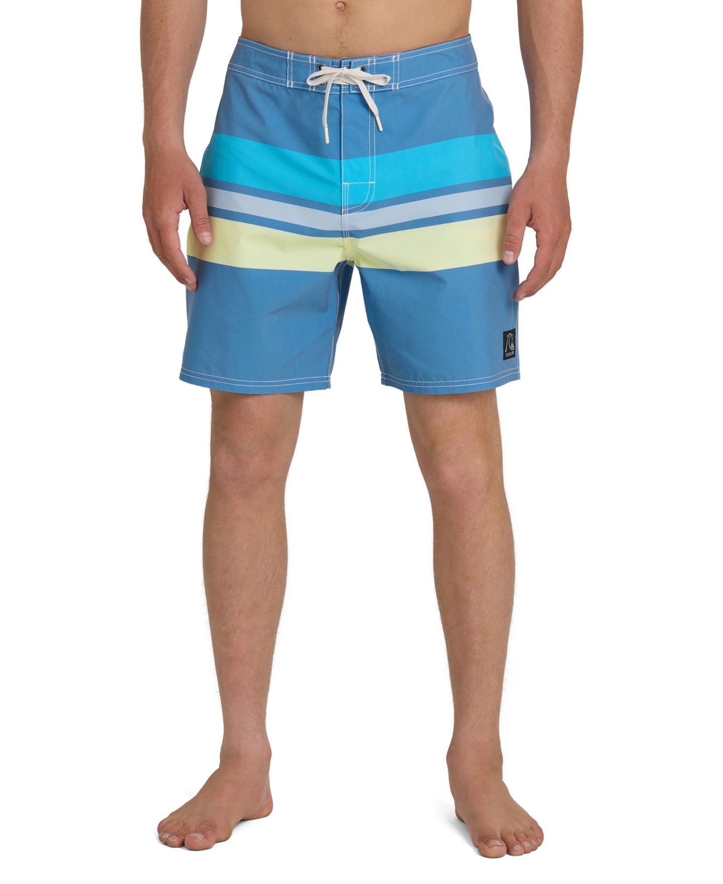 Пляжные шорты Straight-Leg для мужчин — Quiksilver, цвет: Riviera — фото 1