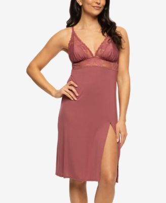 Women's Annalisa Modal and Lace Chemise Style 870236