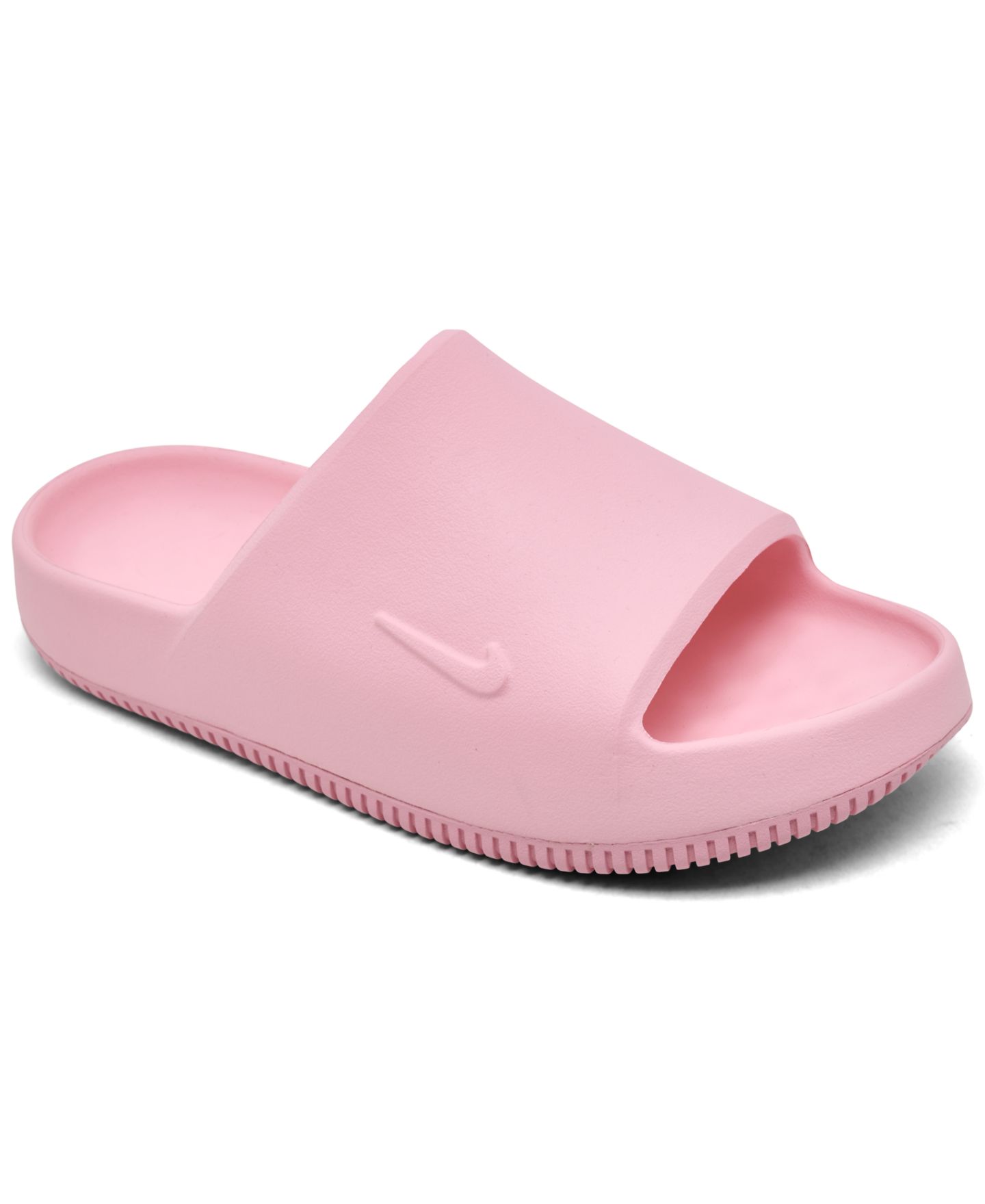 Детские сандалии Nike Big Kids Calm 2.0 Slide, цвет: Средний мягкий розовый — фото 1