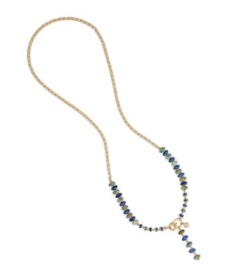 Gold-Tone Plated Convertible Necklace