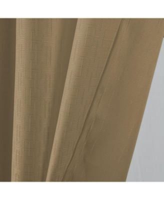 100% Polyester 140 GSM Sedona Jacquard Grommet Curtain Panel 54" x 84"