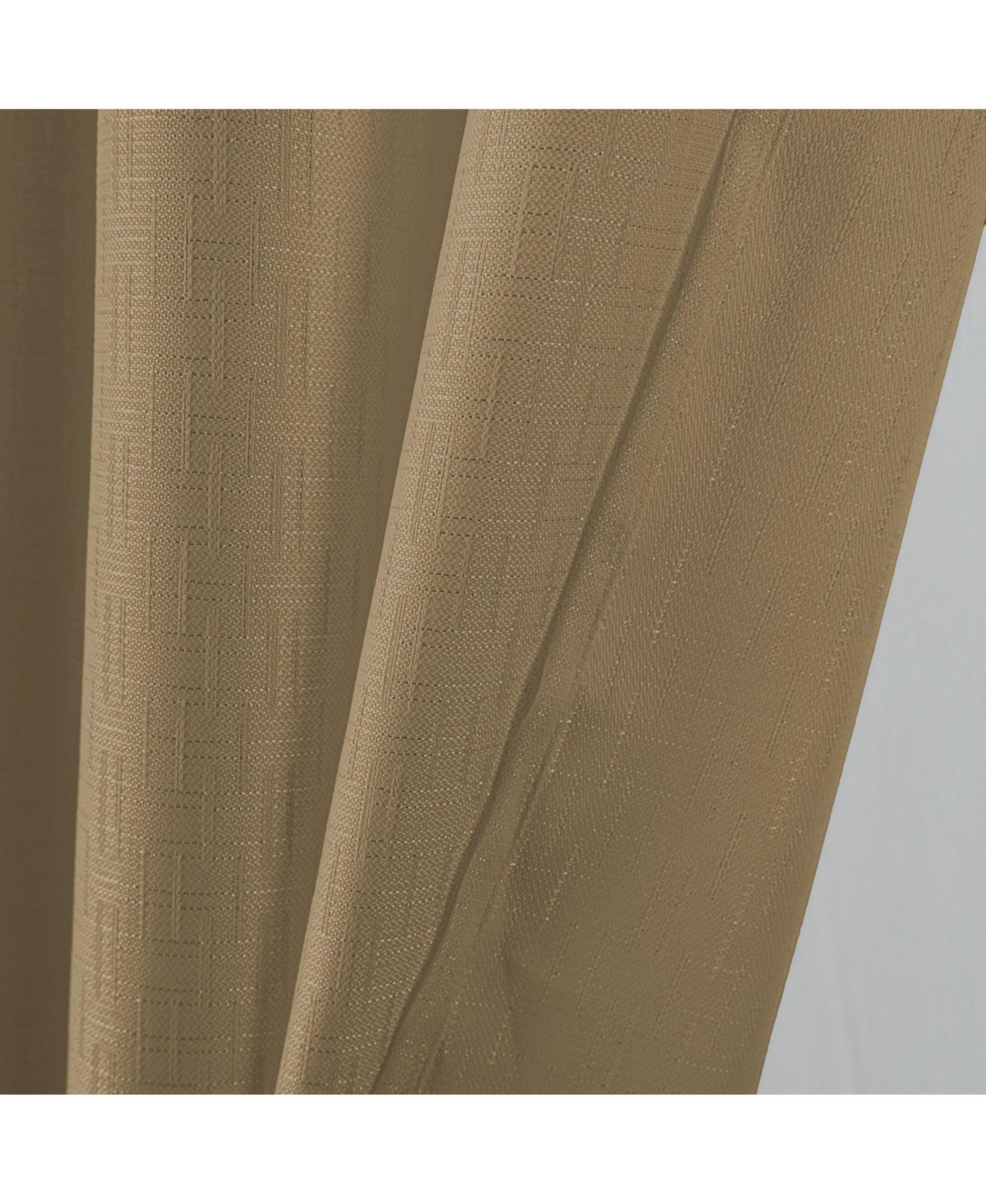 Rt Designers Collection 100% Polyester 140 Gsm Sedona Jacquard Grommet Curtain Panel 54" x 84