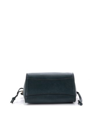 Small Iris Shoulder Bag Leather with Braided Detail